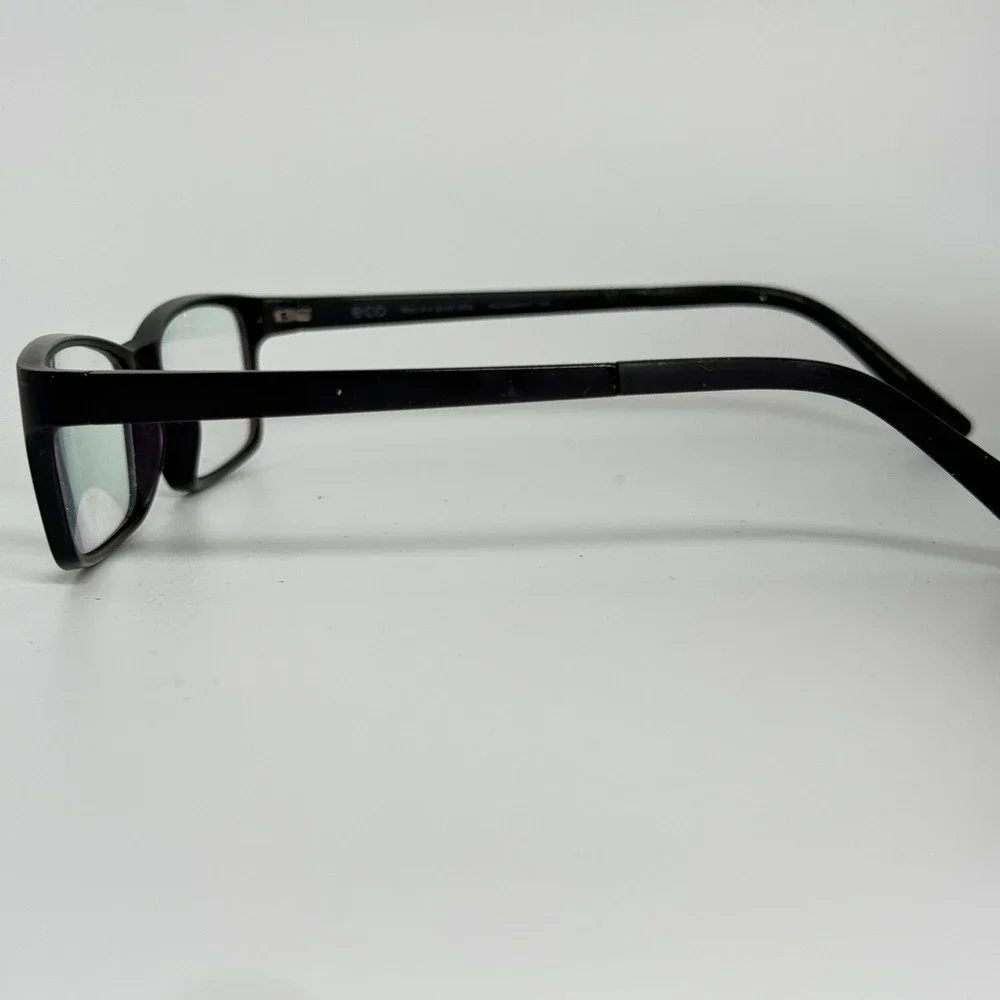 Eco Eyewear‎ Black Rectangular Eyeglasses Frames Eco-Eyewear.com 21972